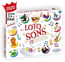 Sentosphère lotería de sonidos juego educativo interactivo 120 sonidos