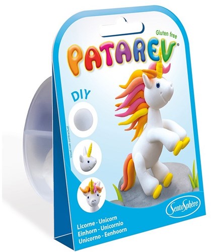 Sentosphère plastilina unicornio Patarev Pocket secado al aire creativo