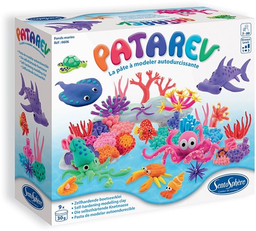 Sentosphère set de arcilla animales marinos - plastilina creativa para niños