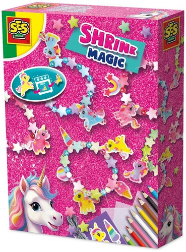 Ses set de pulseras de cuentas unicornio para niños crea tus joyas