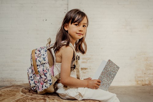 Pick & Pack mochila alpaca S rosa mochila infantil sostenible 7L-3