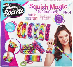 Cra-z-art juguete Shimmer n Sparkle Squish Magic Bubble Bands set