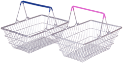 Bigjigs Cesta de la compra de metal