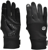 Six Peaks guantes de invierno deportivos forro polar negro mediano impermeables