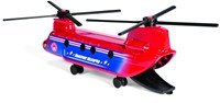 Siku helicóptero de transporte modelo de juguete rotores plegables metal plástico-2