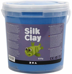 Silk Clay plastilina azul 650 g - juguete creativo