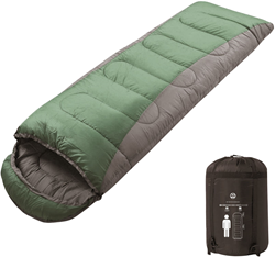 Six Peaks Ember Sleeping Bag - Green - 180 x 75cm