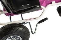Ferbedo kart AirRunner blanco-morado con neumáticos de aire-2