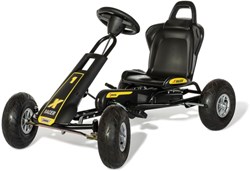 Ferbedo kart de pedales AT X-Racer con ruedas de aire y volante sonoro