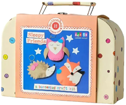 Buttonbag kit creativo Sleepy Friends - costura y juguete creativo