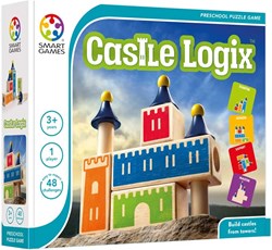 Smart Games puzzle de madera Castle Logix - 48 desafíos - percepción espacial