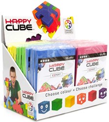 Smart Games Puzzle 3D Happy Cube Expert - rompecabezas colorido