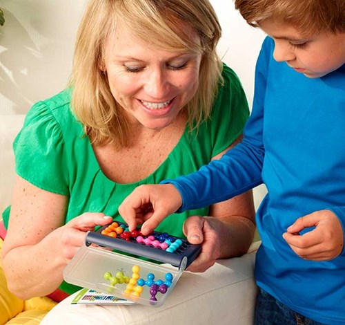 Smart Games IQ Fit Display - Juego de lógica con 120 desafíos y 10 online extra-3