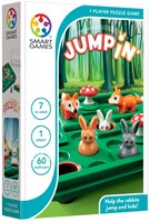 Smart Games juego de lógica Jump In - 60 desafíos - juego de viaje para niños