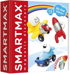 Smartmax juguete magnético My First Explorers set construcción coche avión