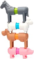 SmartMax juguete magnético animales de granja colorido y educativo-2