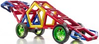 GeoSmart set de construcción magnética Roboracer coche STEM-2