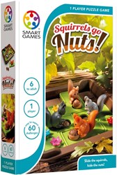 Smart Games juego de rompecabezas Squirrels Go Nuts - juego educativo ardillas