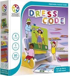 Smart Games juego de rompecabezas Dress Code - juguete educativo 80 desafíos