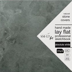 SMLT cuaderno de bocetos Lay Flat 19,5x19,5 cm 150g 64 hojas papel de dibujo