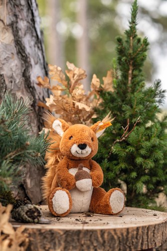 Steiff ardilla de peluche Phil marrón claro - peluche 20 cm-2