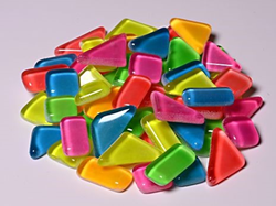 Colourful Mosaics juguete mosaico Soft Glass Glow in the Dark 100 g