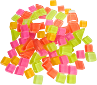 Colourful Mosaics juguete mosaico Soft Glass Glow in the Dark 100 g