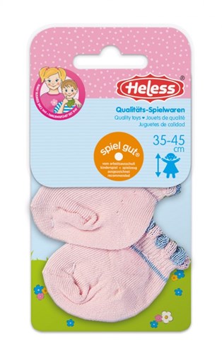 Heless calcetines para muñecas pastel grandes multicolor 35-46 cm bebé-3