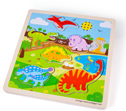 Bigjigs Puzzle Sonoro Dinosaurio