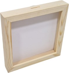 Hobbygroep hucha plexiglás grande - hucha transparente para niños