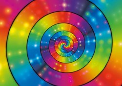 Yazz puzzle Spiral Lights - 1000 piezas cartón colorido
