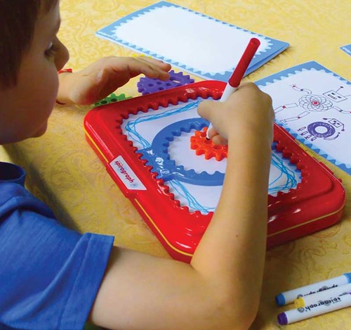 Spirograph juguete Spirograph Junior set creativo de dibujo multicolor-3