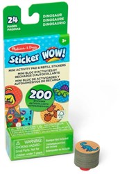Melissa & Doug juguete de pegatinas - Sticker WOW! Mini + Recambio Dino