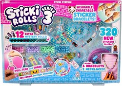 Sticki Rolls set creativo Sticki Station con 320 pegatinas