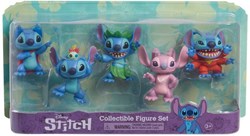 Disney Stitch set de figuras de juego - 5 piezas - Colección Lilo & Stitch