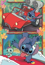 Clementoni puzzle Stitch Disney - 104 piezas - puzzle infantil cartón