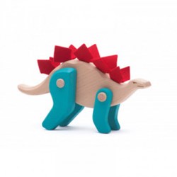 Bajo Stegosaurus juguete - Serie animales extintos dinosaurio
