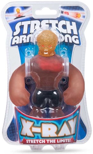 Basic Fun Stretch Armstrong figura de acción X-Ray Core - juguete transparente