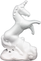 Hobbygroep figura unicornio manualidades styropor decoración 18 cm