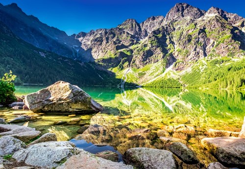 Castorland puzzle rompecabezas Morskie Oko Tatras Polonia 1500 piezas