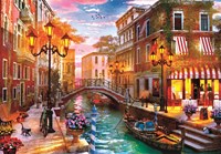 Clementoni puzzle Venecia atardecer - 500 piezas cartón