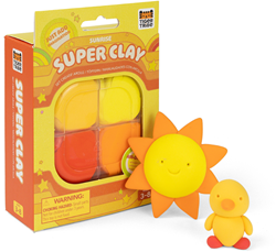 Tiger Tribe Super Clay set de arcilla - Sunrise amarillo naranja recambio creativo