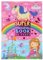 van der Meulen libro para colorear Super Libro para Colorear 96 páginas niños-3