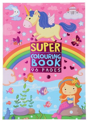 van der Meulen libro para colorear Super Libro para Colorear 96 páginas niños-3