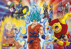 Clementoni puzzle Dragon Ball - 180 piezas - Supercolor para niños