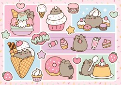 Trefl puzzle Sweet Pusheen - 1000 piezas cartón educativo