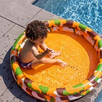 Swim Essentials piscina infantil camuflaje - piscina hinchable 100 cm-2
