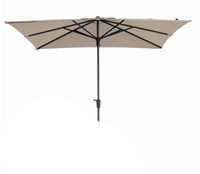 Parasol Syros 280x280cm opdraai ECRU