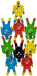 Schylling Robots Apilables de Madera