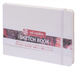 Talens Art Creation TAC Schetsboek 21x15 cm 140gr 80 vel Wit